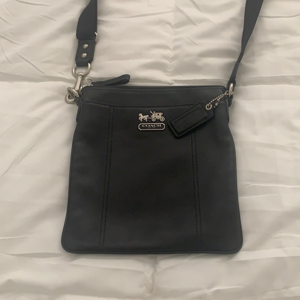 8x11 Black Coach Crossbody Bag